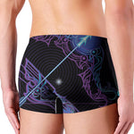 Dark Sagittarius Zodiac Sign Print Men's Boxer Briefs