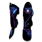 Dark Sagittarius Zodiac Sign Print Muay Thai Shin Guard