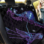Dark Sagittarius Zodiac Sign Print Pet Car Back Seat Cover