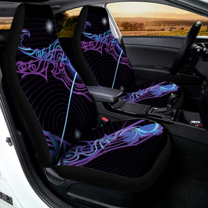 Dark Sagittarius Zodiac Sign Print Universal Fit Car Seat Covers