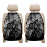 Dark Samurai Warrior Print Car Seat Organizers
