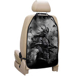 Dark Samurai Warrior Print Car Seat Organizers