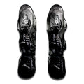 Dark Samurai Warrior Print Muay Thai Shin Guards