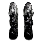 Dark Samurai Warrior Print Muay Thai Shin Guard