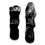 Dark Samurai Warrior Print Muay Thai Shin Guard
