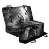 Dark Samurai Warrior Print Pet Car Back Seat Cover