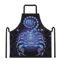 Dark Scorpio Zodiac Sign Print Apron