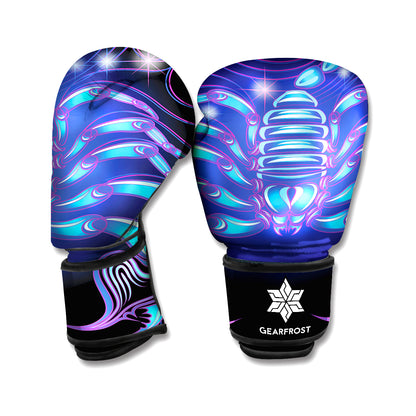 Dark Scorpio Zodiac Sign Print Boxing Gloves
