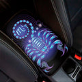 Dark Scorpio Zodiac Sign Print Car Center Console Cover