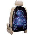 Dark Scorpio Zodiac Sign Print Car Seat Organizers