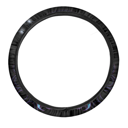 Dark Scorpio Zodiac Sign Print Car Steering Wheel Cover