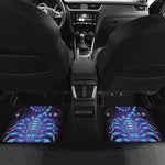 Dark Scorpio Zodiac Sign Print Front and Back Car Floor Mats