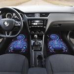 Dark Scorpio Zodiac Sign Print Front Car Floor Mats