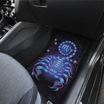 Dark Scorpio Zodiac Sign Print Front Car Floor Mats
