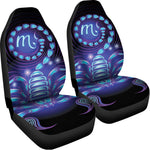 Dark Scorpio Zodiac Sign Print Universal Fit Car Seat Covers