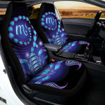Dark Scorpio Zodiac Sign Print Universal Fit Car Seat Covers