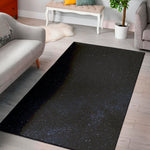 Dark Space Print Area Rug