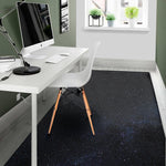 Dark Space Print Area Rug