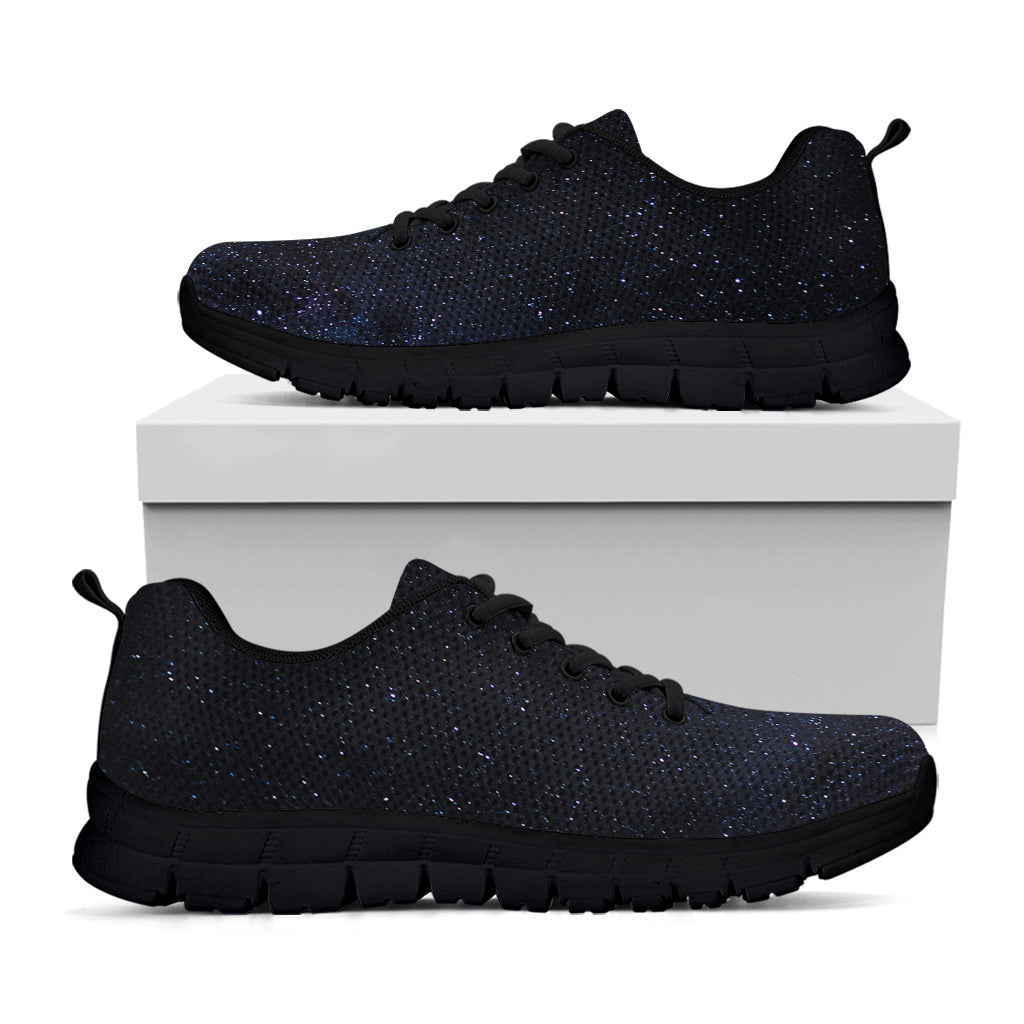 Dark Space Print Black Sneakers