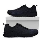 Dark Space Print Black Sneakers