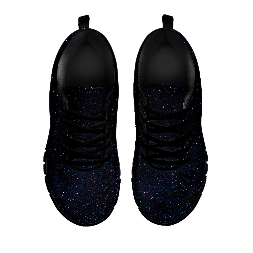 Dark Space Print Black Sneakers
