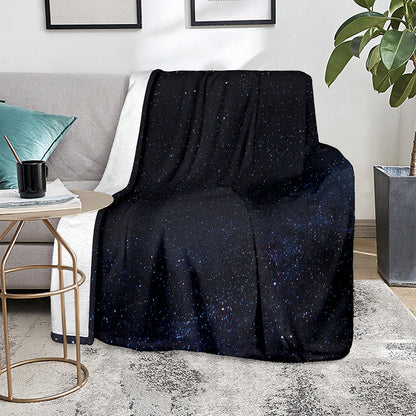 Dark Space Print Blanket