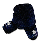 Dark Space Print Boxing Gloves