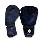 Dark Space Print Boxing Gloves