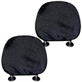 Dark Space Print Car Headrest Covers