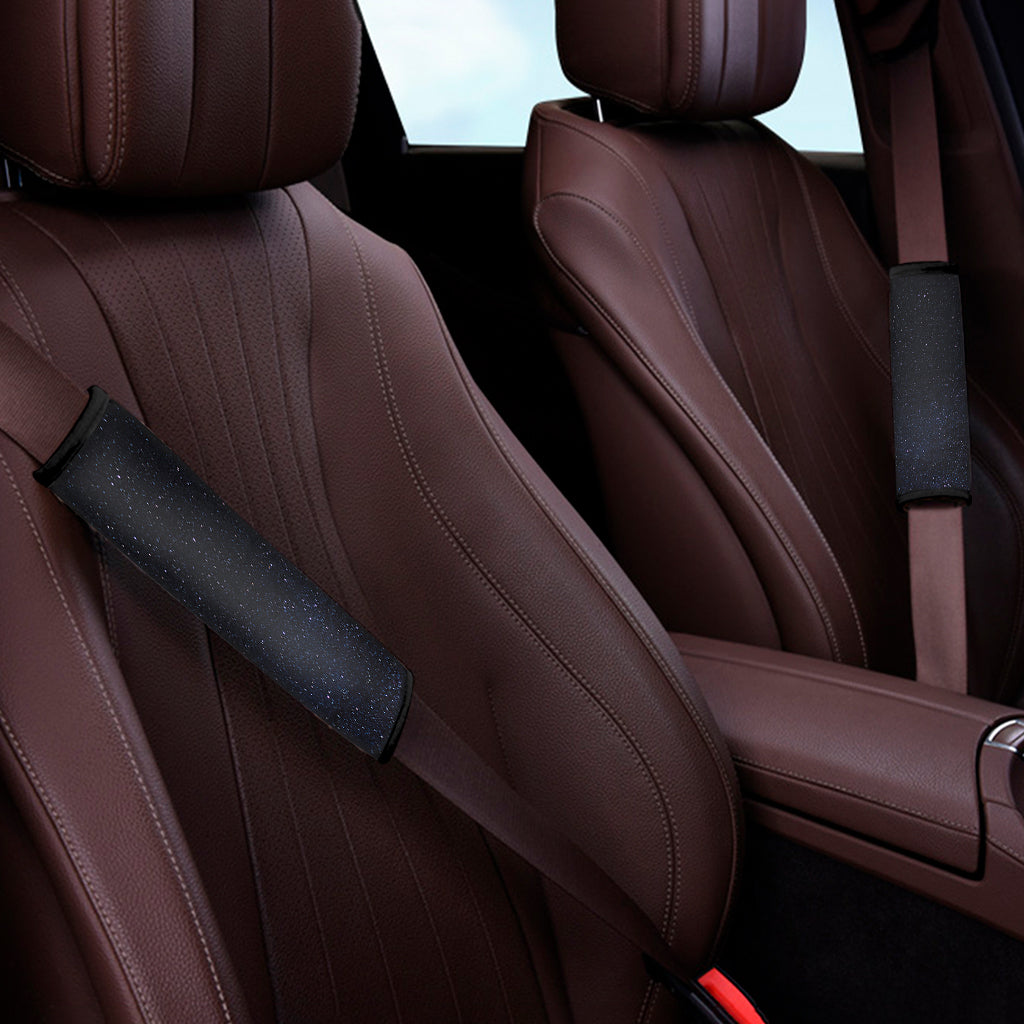 Dark Space Print Car Seat Belt Covers