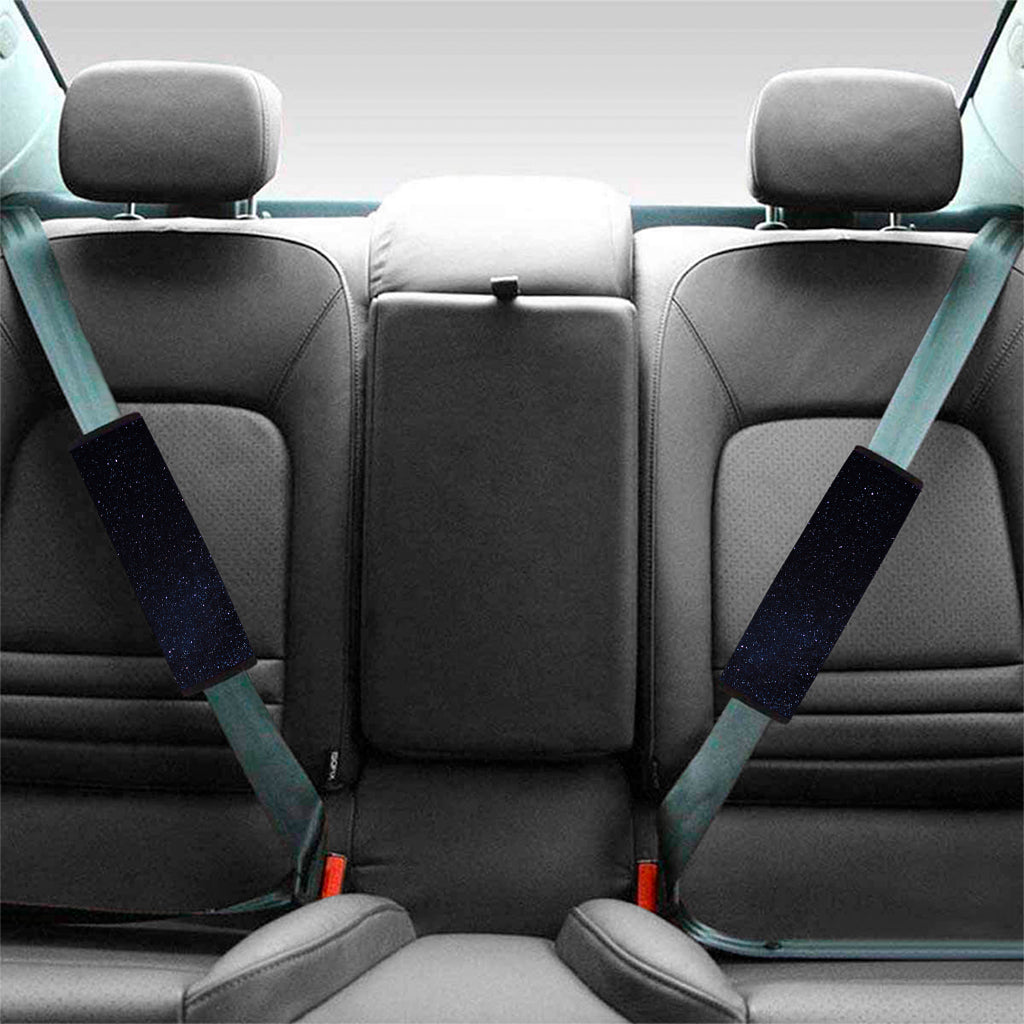 Dark Space Print Car Seat Belt Covers