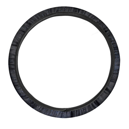 Dark Space Print Car Steering Wheel Cover