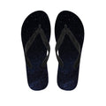 Dark Space Print Flip Flops