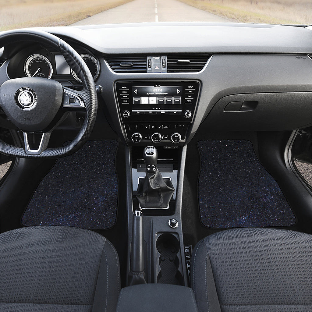 Dark Space Print Front and Back Car Floor Mats
