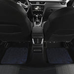 Dark Space Print Front and Back Car Floor Mats