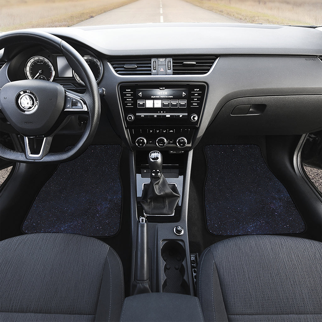 Dark Space Print Front Car Floor Mats