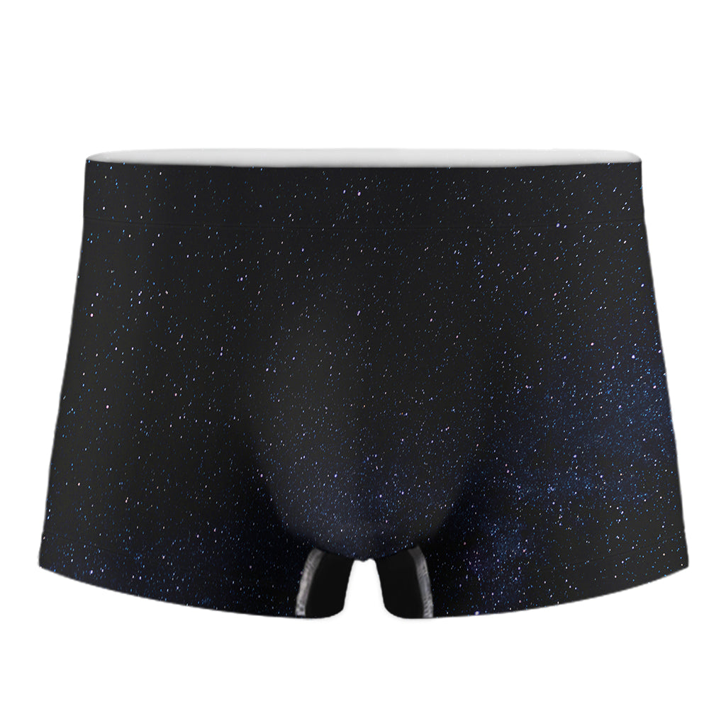 Dark Space Print Men's Boxer Briefs
