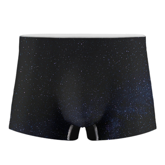 Dark Space Print Men's Boxer Briefs