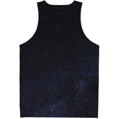 Dark Space Print Men's Tank Top