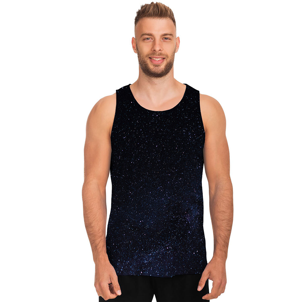 Dark Space Print Men's Tank Top