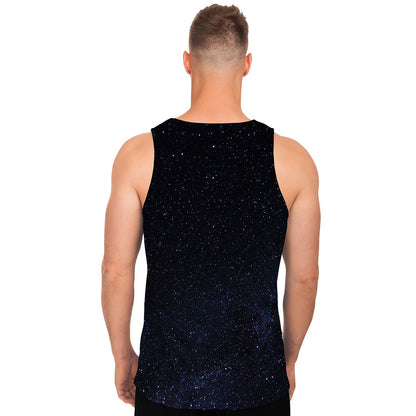 Dark Space Print Men's Tank Top