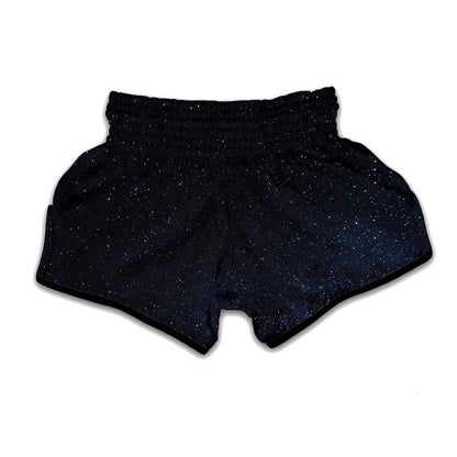 Dark Space Print Muay Thai Boxing Shorts