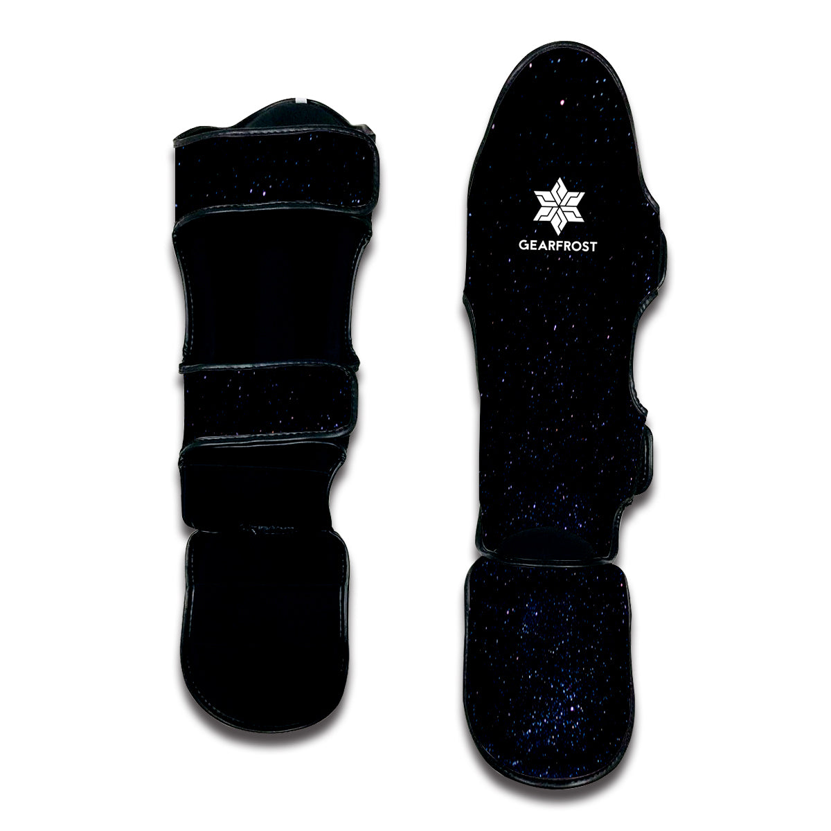 Dark Space Print Muay Thai Shin Guard