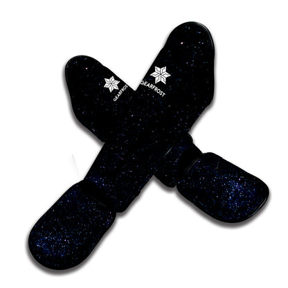 Dark Space Print Muay Thai Shin Guard