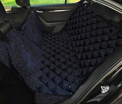 Dark Space Print Pet Car Back Seat Cover