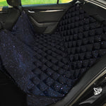 Dark Space Print Pet Car Back Seat Cover