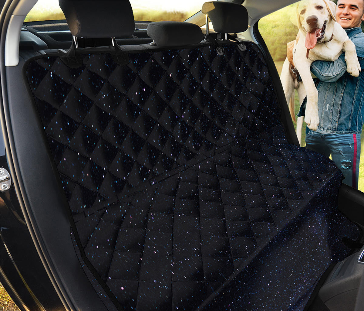 Dark Space Print Pet Car Back Seat Cover
