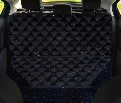Dark Space Print Pet Car Back Seat Cover