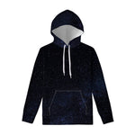 Dark Space Print Pullover Hoodie