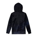 Dark Space Print Pullover Hoodie